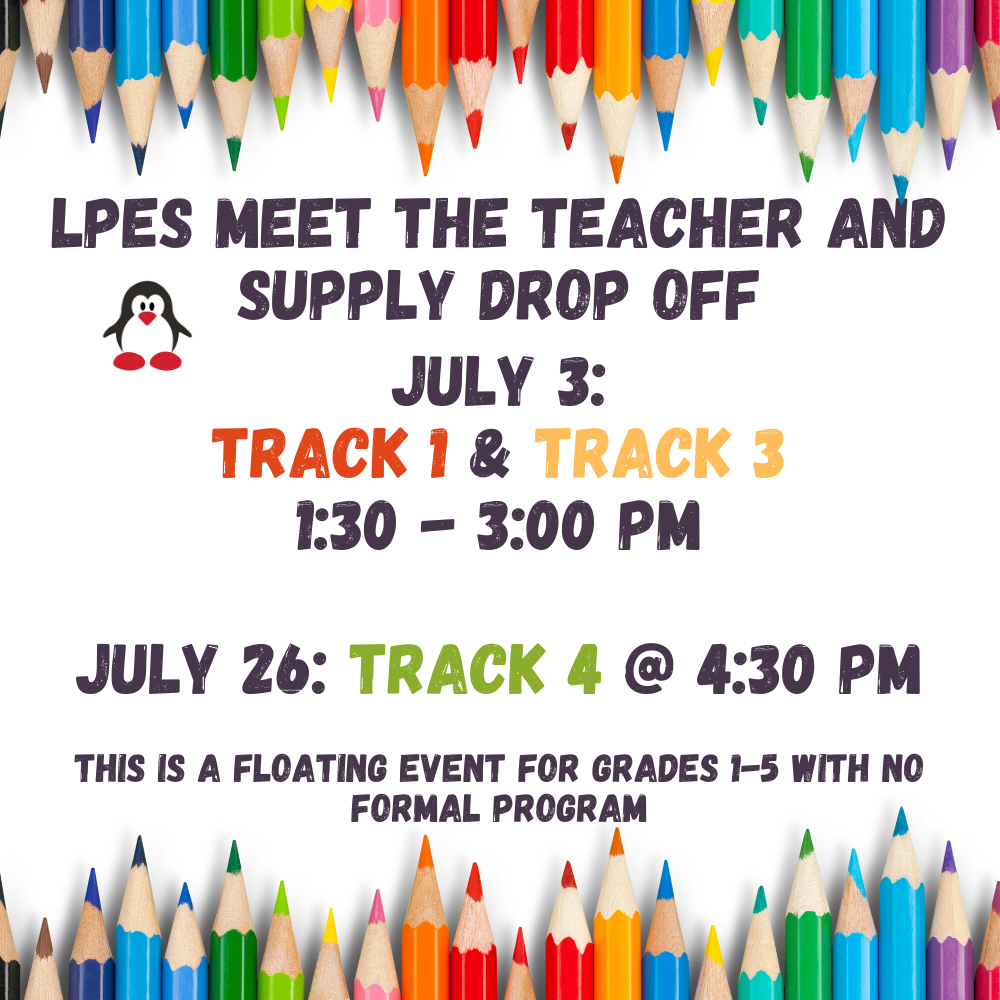 Meet the Teacher & Supply Drop Off 